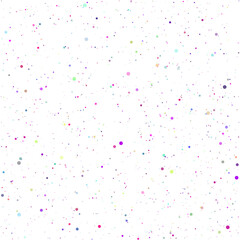 Seamless pattern with colorful dots