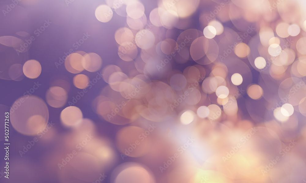 Poster abstract background bokeh circles. beautiful background with particles.