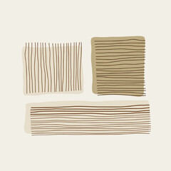 Art work with rectangular shapes