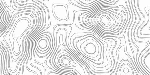 Abstract design with black and white background pattern with vector design . Modern design with white Background of the topographic map. Topographic map lines, contour background. Geometric background