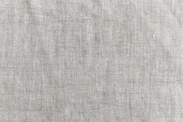 Fototapeta na wymiar Natural linen fabric surface texture, background