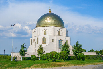 Building of the Quran Museum in Bolgar, Russia. Building is dedicated to the adoption of Islam by the Volga Bulgarians as the state religion in 922