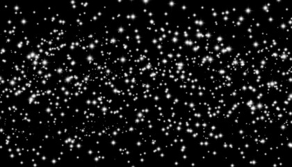 Sparkling stars with colorful backgrounds are used as background decorations.