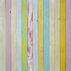 colorful painted empty wood background