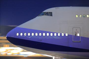 airplane at the airport