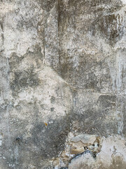 Texture. Old distressed wall fragment with scratches and cracks