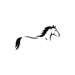 Obraz na płótnie Canvas horse vector stock illustration