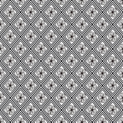 Pattern background from geometric shapes, black and white stripes. For destroying gift wrap book cover clothes table cloth.