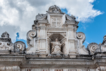 Walking through the three times destroyed city of Antigua, Guatemala
