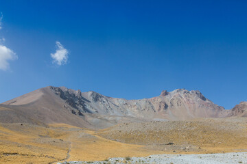 Mount Ergies, Turkey - large stratovolcano surrounded by many monogenetic vents and lava domes