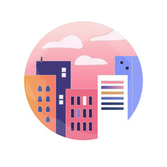 Obraz premium cloud computing concept with house