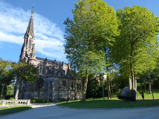 Obraz premium Comillas, municipio cántabro donde poder ver el capricho de Gaudí. España.