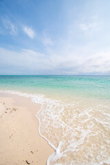 Fototapeta na wymiar indian ocean mozambican paradise beach