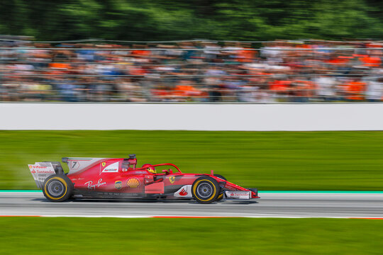 Ferrari Formula One in race