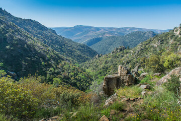 Stones between hills and valleys