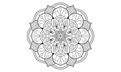 Luxury mandala background and arabesque pattern Arabic Islamic east style. decorative mandala for print, cover, poster, banner, brochure, and flyer, EPS 10