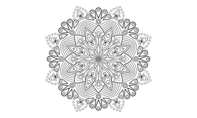 Luxury mandala background and arabesque pattern Arabic Islamic east style. decorative mandala for print, cover, poster, banner, brochure, and flyer, EPS 10