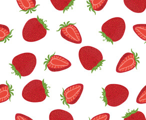 strawberry background,  fruit, sweet and sour, red