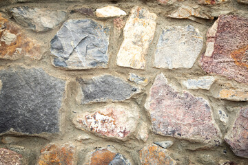 Large basalt wall background or texture. Background