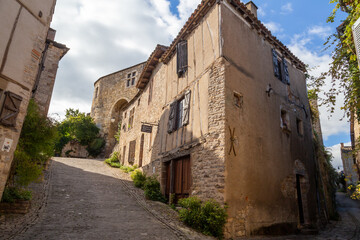 La cité médiévale de Cordes-sur-Ciel, dans le Tarn, en Occitanie