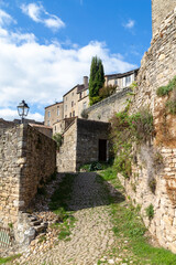 Fototapeta na wymiar La cité médiévale de Cordes-sur-Ciel, dans le Tarn, en Occitanie