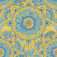 Tribal vintage ethnic seamless pattern