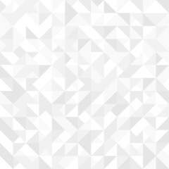 Abstract geometric white grey and silver background. Geometric triangles vector, seamless halftone pattern. Elegant gradient concept abstractive business vector