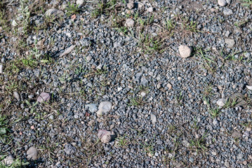 Rock with stones background abstract texture concept