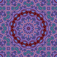 3d effect - abstract polygonal geometric fractal pattern