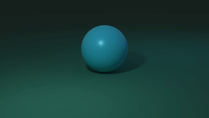 ball blue  background