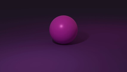 purple easter egg on black background