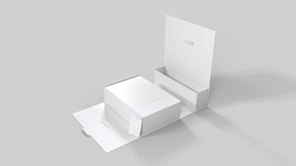 mockup white box packaging