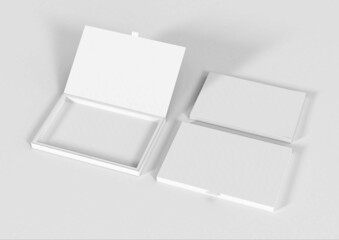 mockup white box packaging