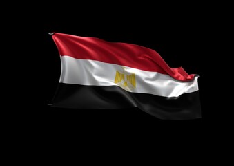 waving flag Egypt