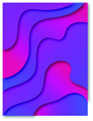 abstract background with wave