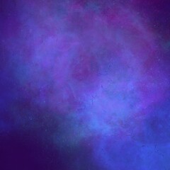 Fototapeta na wymiar Galaxy space stars nebula abstract watercolor paint texture