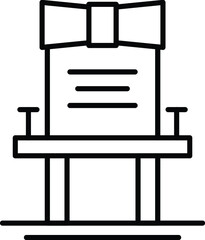 Fototapeta premium Line Icon