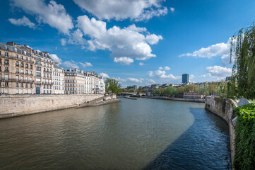 Fototapeta na wymiar Quais de Seine à Paris
