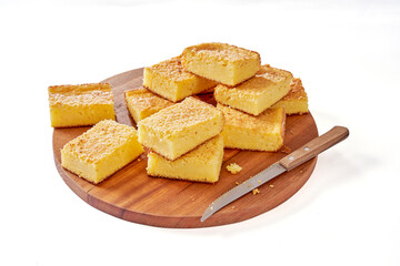 bolo cremoso de fubá