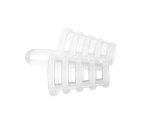 Anti-snoring device for nose isolated on white