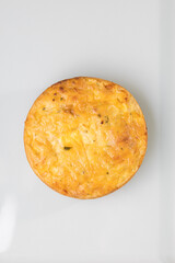 Quiches assados e recheados. Tortas frescas.