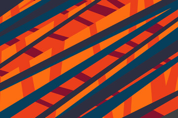 Simple background with colorful abstract striped lines pattern