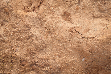 Texture fine gravel top view