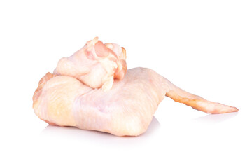 chicken wing fresh isolated on white background