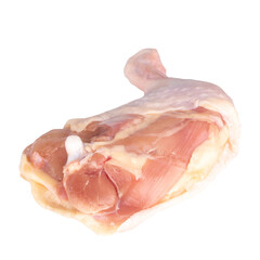 chicken drumstick fresh isolated on white background