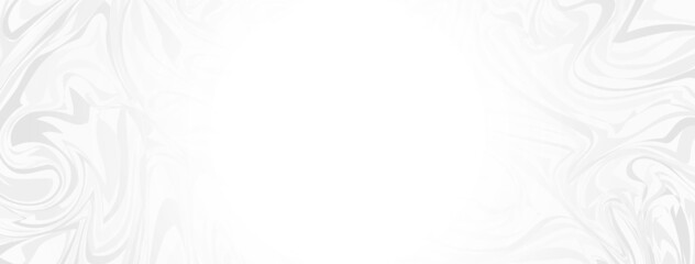 Fototapeta premium Minimal light background. Marble long web banner. White geometric pattern. Business neutral design. Gray texture. Simple modern shape. Puzzle element. Vector illustration