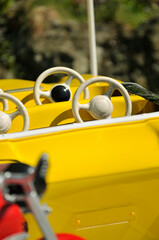 Volant voiture vintage