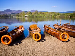 Vintage Rowing Boats