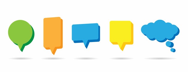 Bubble, message or speech icon. Illustration of communication and dialogue. Discussion form and speech bubble as a sign of conversation. Chat illustration in balloon design.