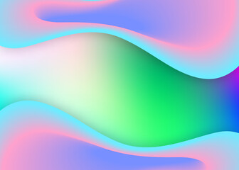 Liquid fluid background with dynamic elements and shapes.